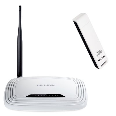 Tp-link Pack 150n Router Wr741nd  Adap Usb Wn721n